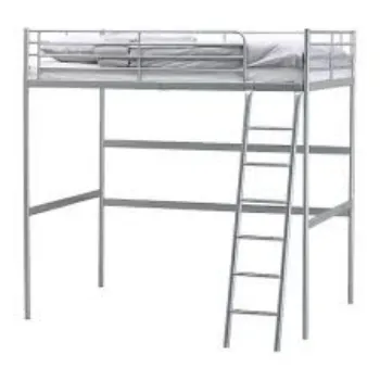 Polished Metal Bunk Bed
